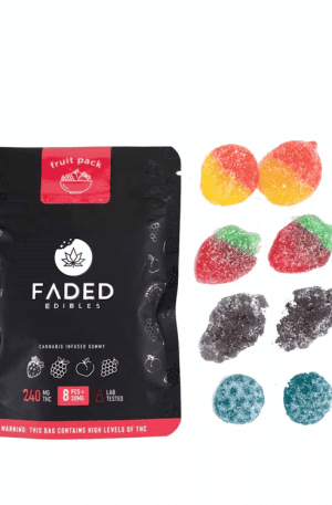 Faded Cannabis Co Fruit Pack Gummies