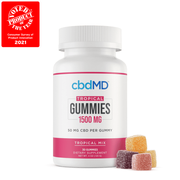 cbdMD Tropical CBD Gummies UK