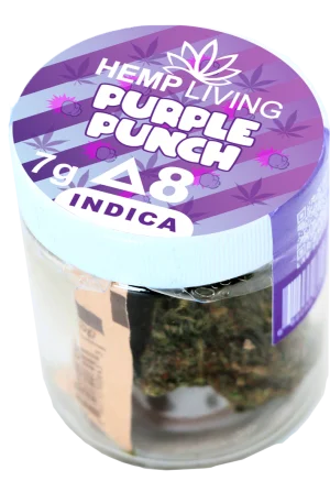 Purple Punch UK Delta-8 THC Flower